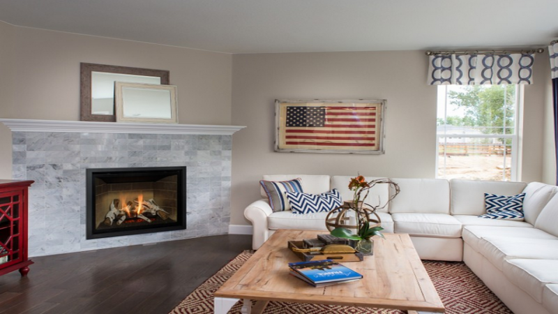 Vented Gas Fireplace Inserts with a Blower to Provide You with Cozy Heat