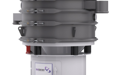 Improve food processing efficiency with a vibrator sifter designed for American manufacturing standards